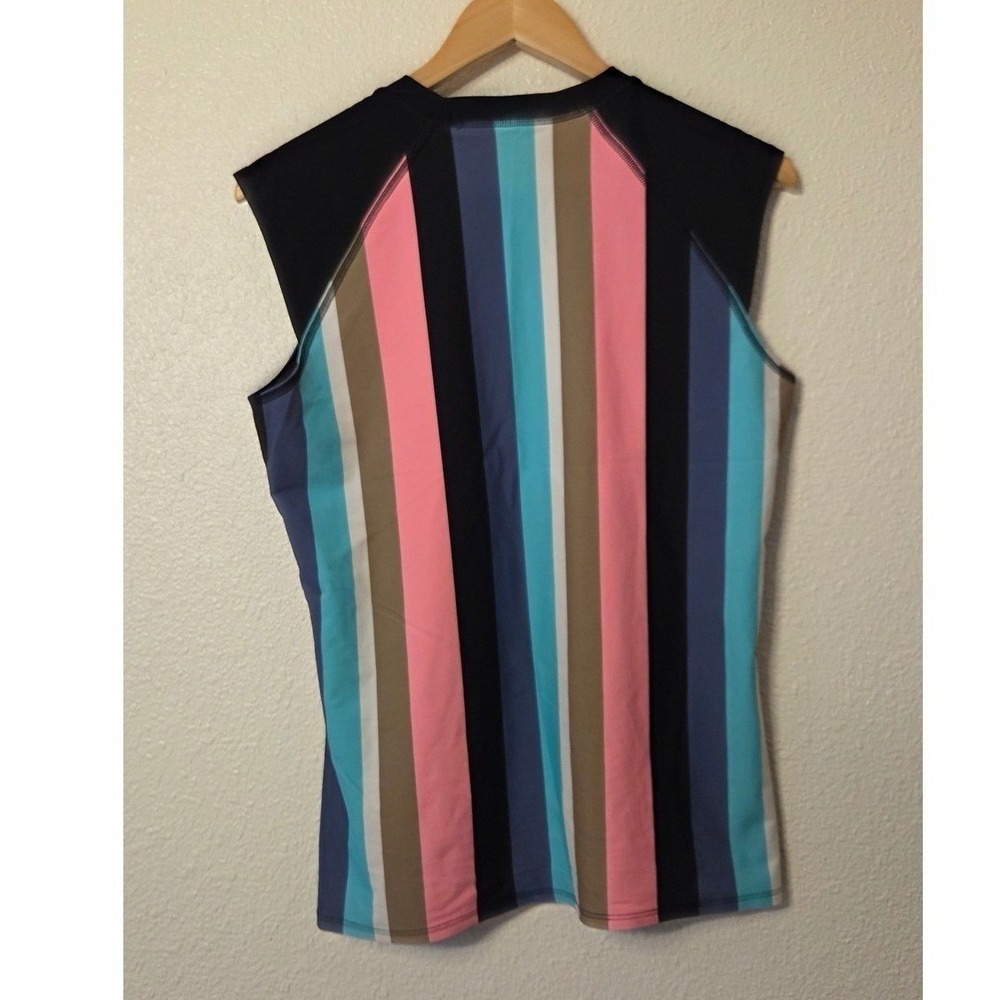 Body Glove Colorblock Athletic Tank Top XL Y2K Surfcore Athleisure Tech Top